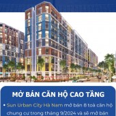 Mở bán căn hộ cao tầng Sun Urban City Hà Nam tháng 10/2024